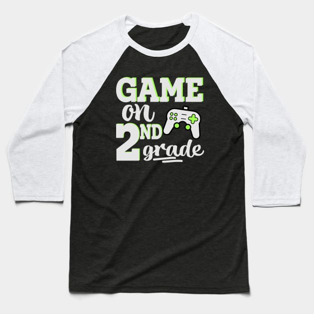 Game On 2nd Grade Baseball T-Shirt by busines_night